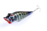 Fishing Tackle: 5X 8cm Popper Poppers Fishing Lure Lures Surface Tackle Fresh Saltwater