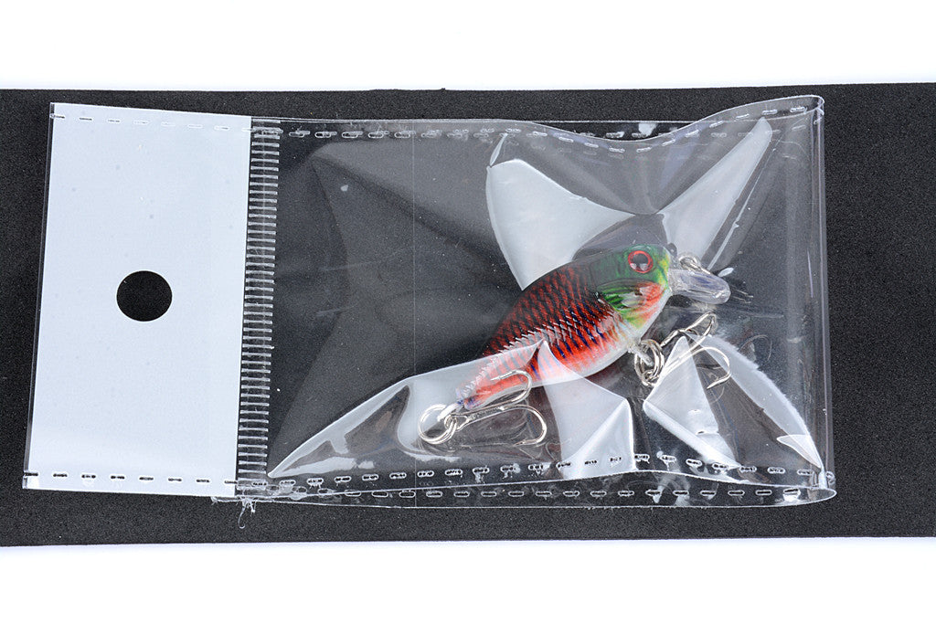 Fishing Tackle: 6x 4.3cm Popper Crank Bait Fishing Lure Lures Surface Tackle Saltwater
