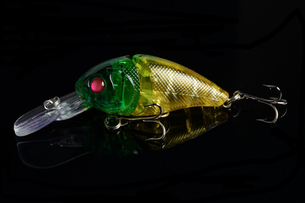 Fishing Tackle: 3x 8.5cm Popper Crank Bait Fishing Lure Lures Surface Tackle Saltwater