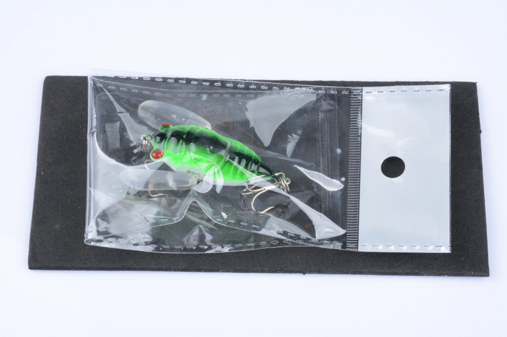 Fishing Tackle: 4x Popper Poppers 5cm Fishing Lure Lures Surface Tackle Fresh Saltwater