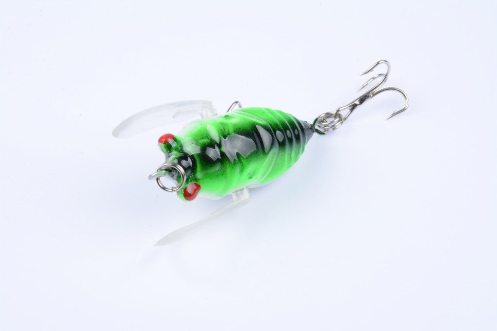 Fishing Tackle: 4x Popper Poppers 5cm Fishing Lure Lures Surface Tackle Fresh Saltwater