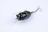 Fishing Tackle: 4x Popper Poppers 5cm Fishing Lure Lures Surface Tackle Fresh Saltwater