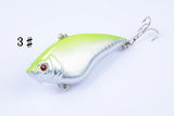 6x 7cm Vib Bait Fishing Lure Lures Hook Tackle Saltwater