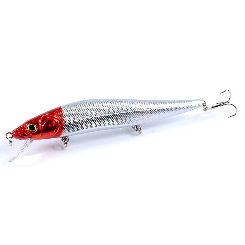Fishing Tackle: 5x Popper Minnow 14cm Fishing Lure Lures Surface Tackle Fresh Saltwater