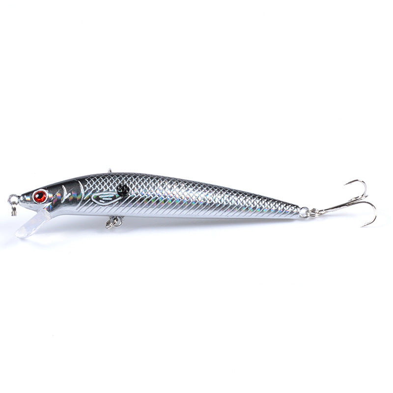 Fishing Tackle: 7x Popper Minnow 11.8cm Fishing Lure Lures Surface Tackle Fresh Saltwater