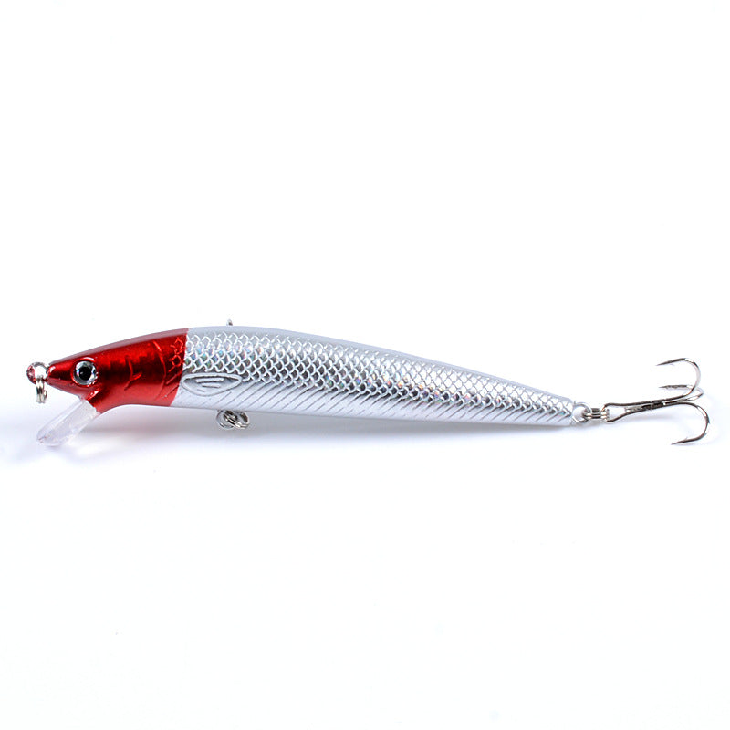 Fishing Tackle: 7x Popper Minnow 11.8cm Fishing Lure Lures Surface Tackle Fresh Saltwater