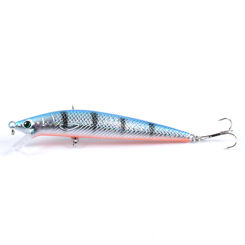 Fishing Tackle: 7x Popper Minnow 11.8cm Fishing Lure Lures Surface Tackle Fresh Saltwater