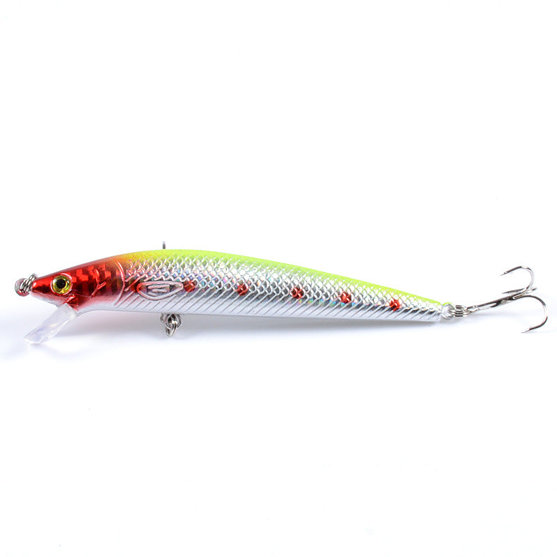 Fishing Tackle: 7x Popper Minnow 11.8cm Fishing Lure Lures Surface Tackle Fresh Saltwater
