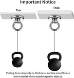 Hand Tools: Heavy Duty Magnetic Hooks 30KG Countersunk Hole Eyebolt Kitchen, Office and Garage
