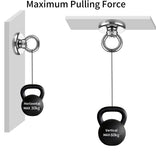Outdoor Play Equipment: Salvage 60KG Recovery Magnet Hook Countersunk Hole Eyebolt Treasure Hunting Fishing