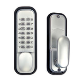 Electronic Door Locks: Weatherproof Mechanical Keyless Password Door Security Lock for Home Office