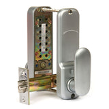 Electronic Door Locks: Weatherproof Mechanical Keyless Password Door Security Lock for Home Office