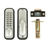 Electronic Door Locks: Weatherproof Mechanical Keyless Password Door Security Lock for Home Office