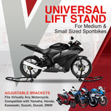 Camera Accessories: Motorcycle Universal Paddock Front & Rear Stand Lift Fork Stand Rear Wheel Swingarm Spool