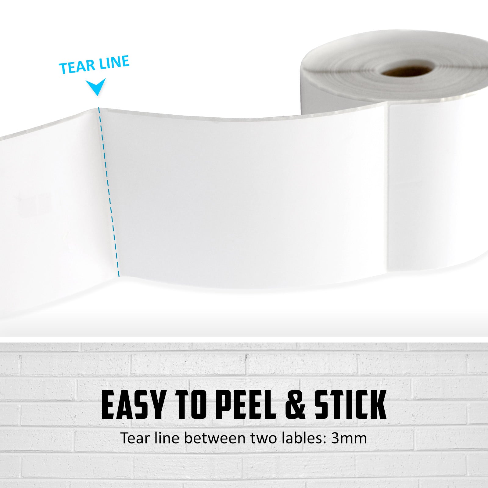 Shipping Supplies: 3 rolls 100x150mm 4x6 900 Labels Shipping Label Fastway eParcel Aaramex Couriers Please