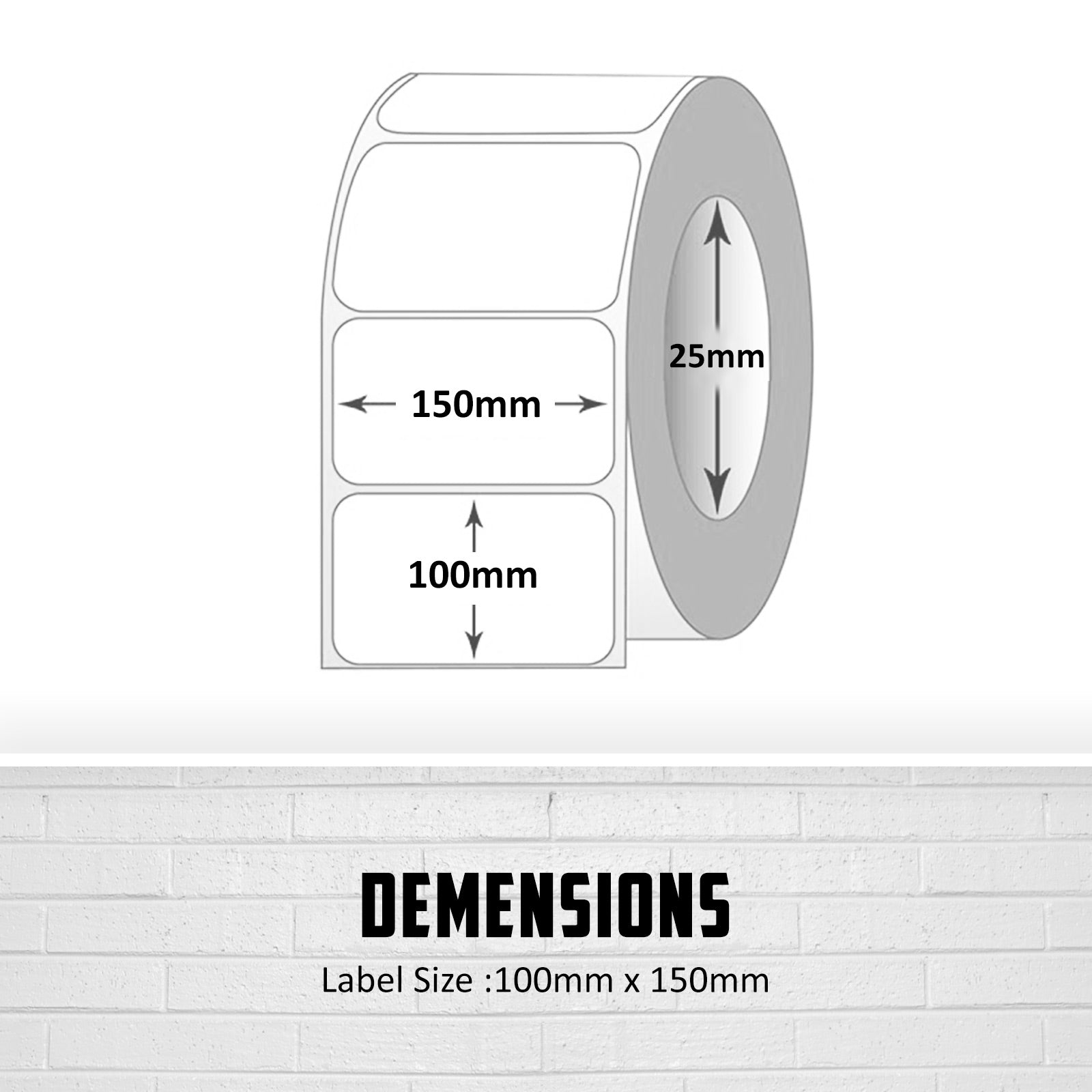 Shipping Supplies: 3 rolls 100x150mm 4x6 900 Labels Shipping Label Fastway eParcel Aaramex Couriers Please