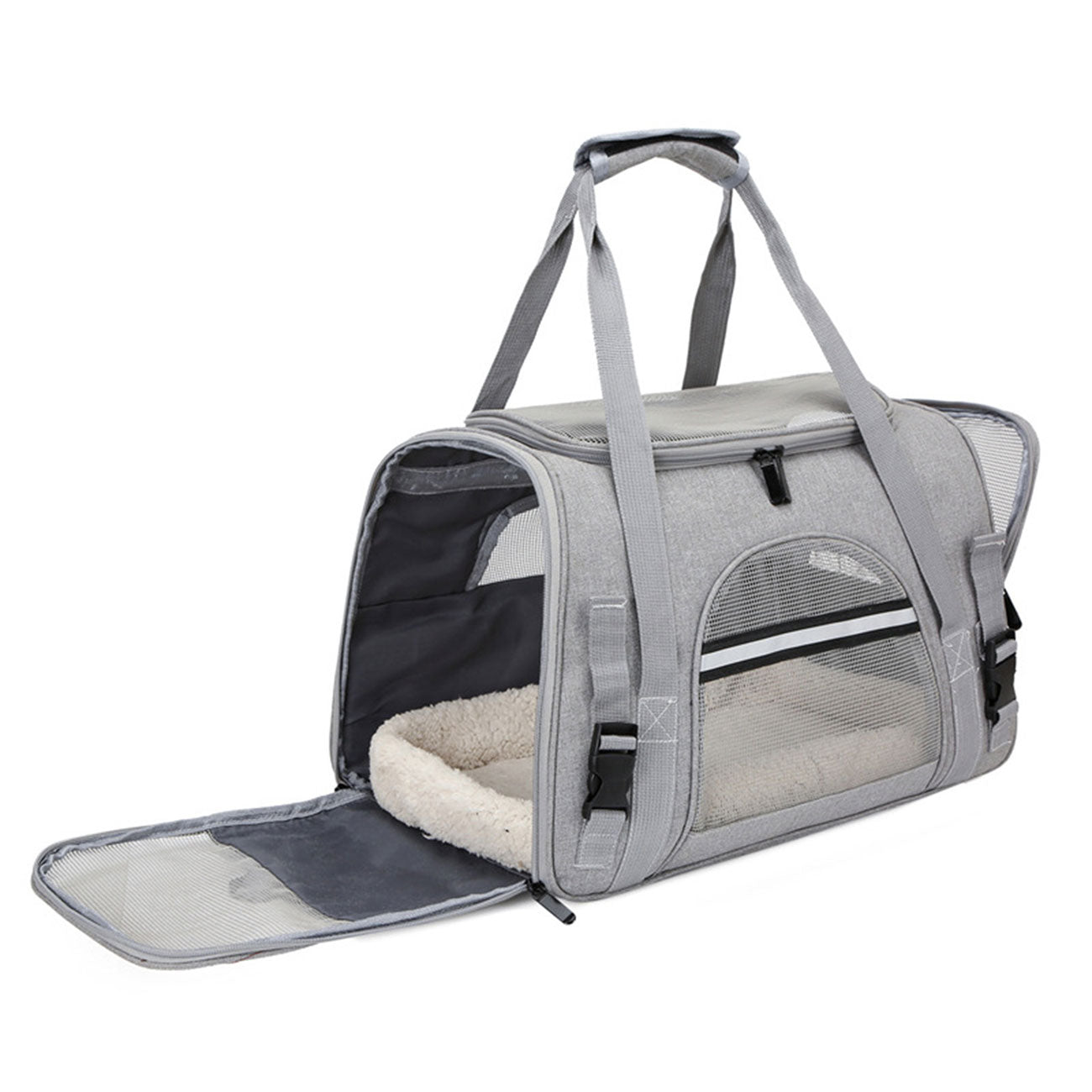 Cat Carriers & Crates: Pet Carrier Bag Travel Bag for Cats and Small Dogs Cozy Bed, Shoulder Strap