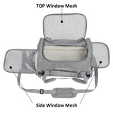 Cat Carriers & Crates: Pet Carrier Bag Travel Bag for Cats and Small Dogs Cozy Bed, Shoulder Strap