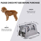 Cat Carriers & Crates: Pet Carrier Bag Travel Bag for Cats and Small Dogs Cozy Bed, Shoulder Strap
