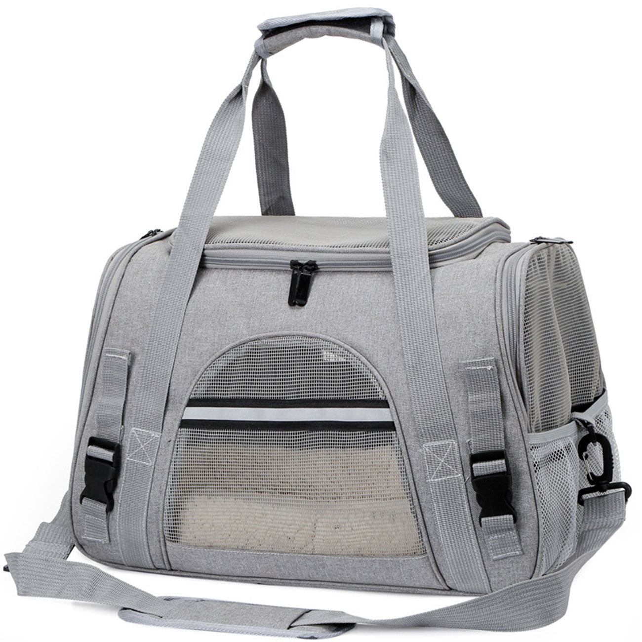 Cat Carriers & Crates: Pet Carrier Bag Travel Bag for Cats and Small Dogs Cozy Bed, Shoulder Strap