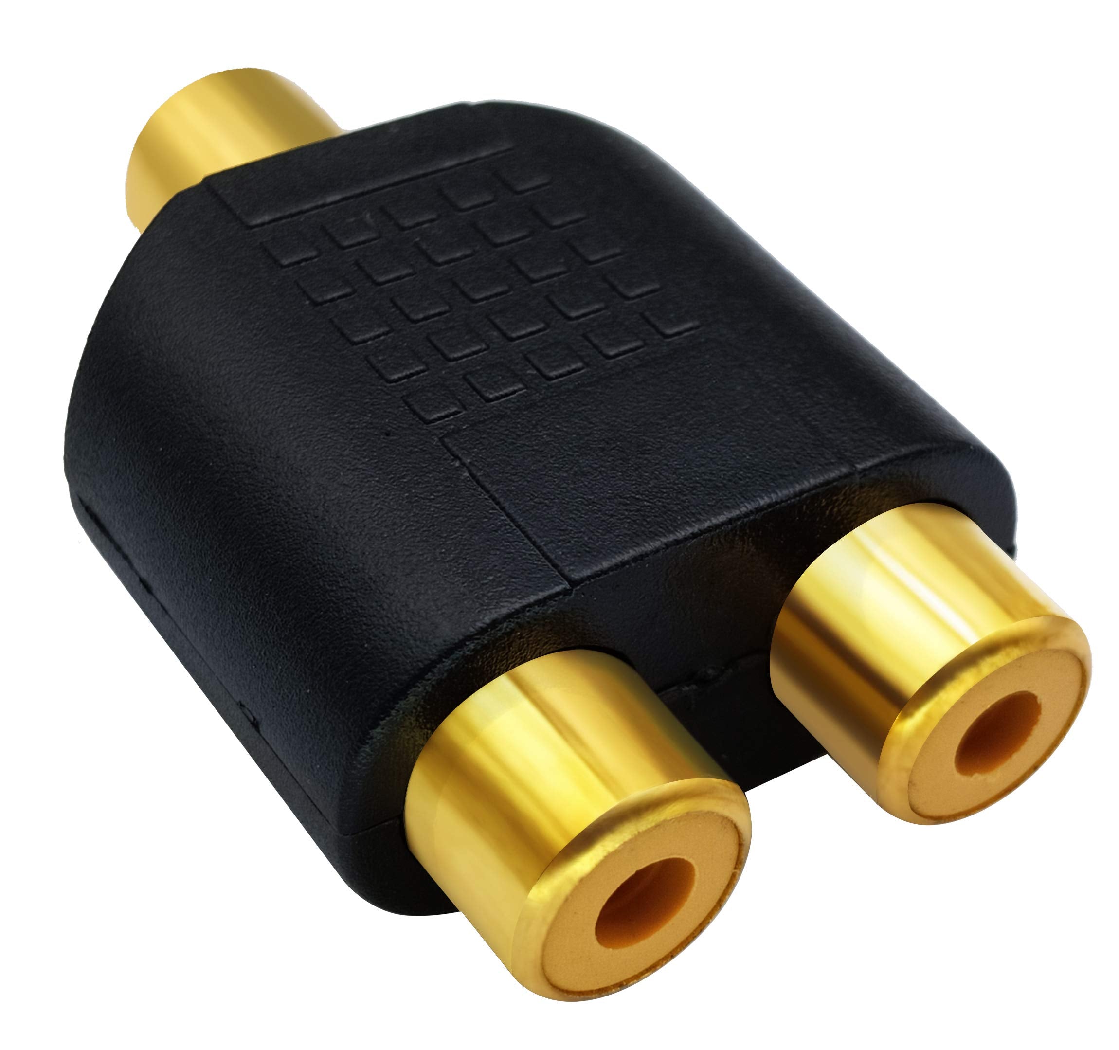 TVs & Accessories: RCA Female to RCA Female Audio Splitter Adapter Connector Coupler