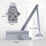 Door Hardware: Auto Commercial Door Closers Hydraulic Door Closer for Home  Commercial Door 45-60kg