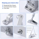 Door Hardware: Auto Commercial Door Closers Hydraulic Door Closer for Home  Commercial Door 45-60kg