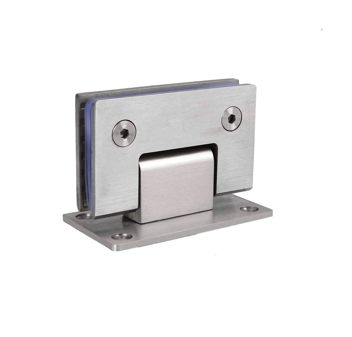 Kitchen & Bathroom DIY: 90 Degree Glass Door Cupboard Showcase Cabinet Clamp Glass Shower Doors Hinge 304 Steel