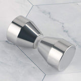 Kitchen & Bathroom DIY: Shower Glass Door Knob Bathroom Round Back-to-Back Handle Pull 304 Brushed Nickel