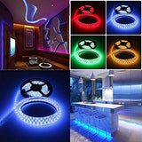 Fountain & Ponds Accessories: 5050 RGB LED Strip Lights Waterproof SMD 300 IP65 5m 12V 44key IR Controller