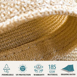 Umbrellas & Sunshades: 4m x 6m Rectangle Sun Shade Sails for Patios Sun UV Outdoor Canopy Backyard Sunshades