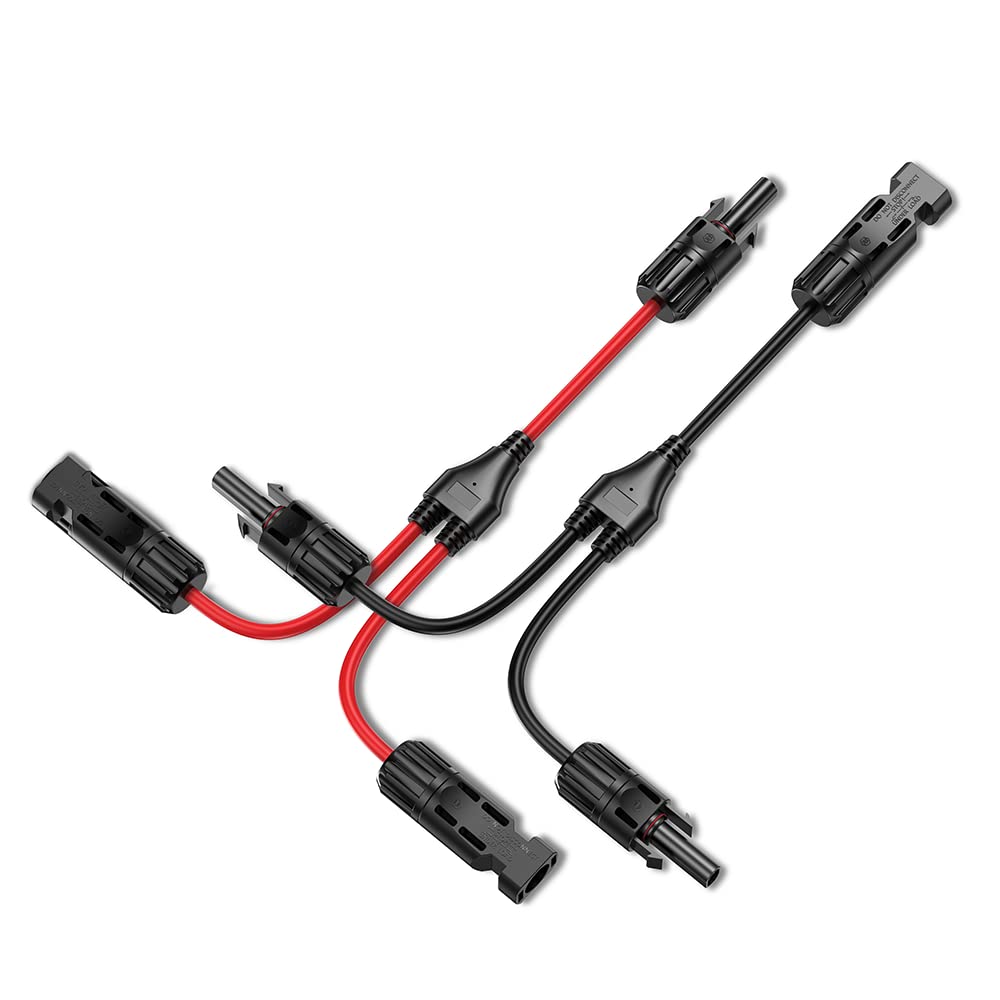 Automotive Repair & Speciality Tools: 1 Pair Solar Connector Y Branch Parallel Adapter Cable Solar Panel Connectors Wire Plug Solar Panel