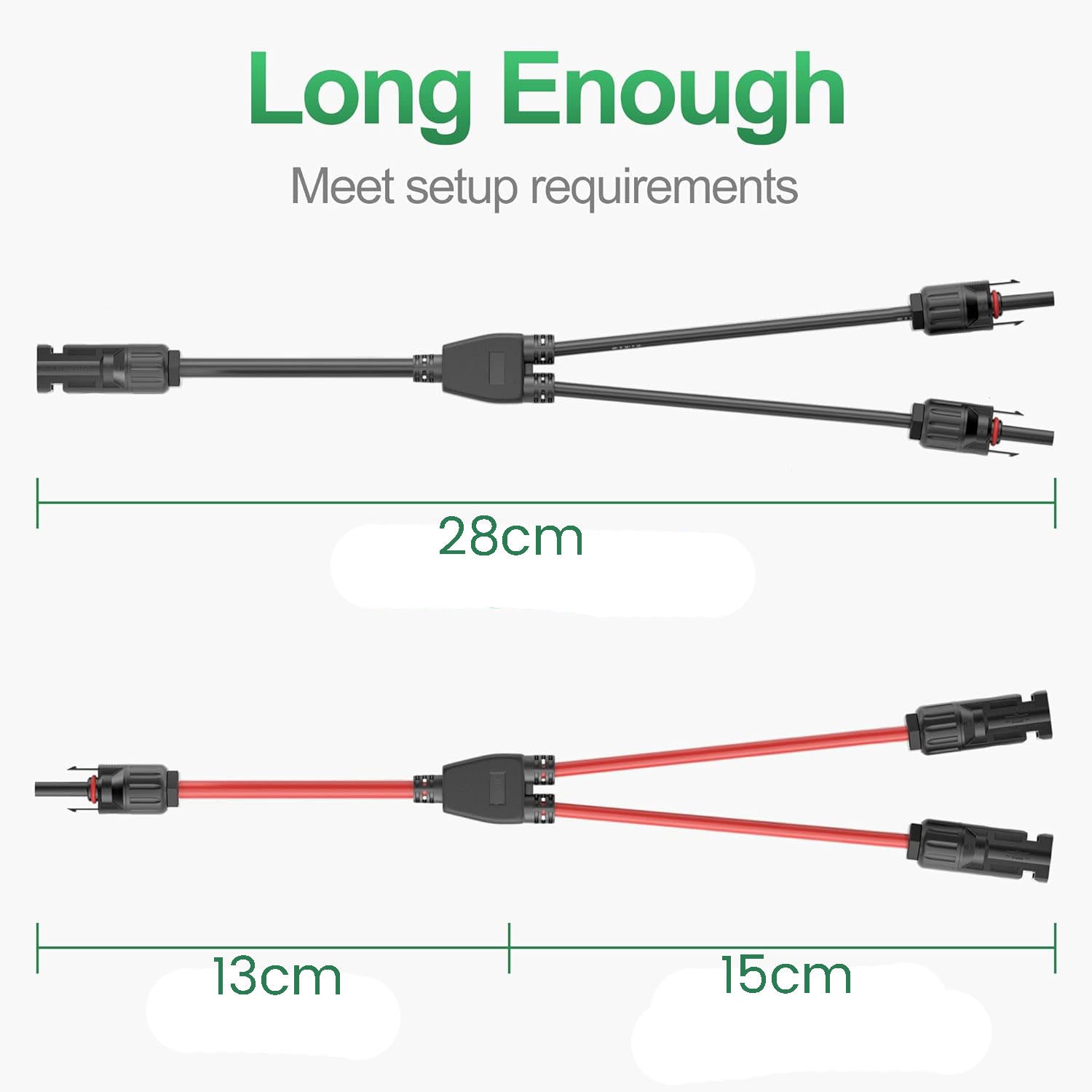 Automotive Repair & Speciality Tools: 1 Pair Solar Connector Y Branch Parallel Adapter Cable Solar Panel Connectors Wire Plug Solar Panel