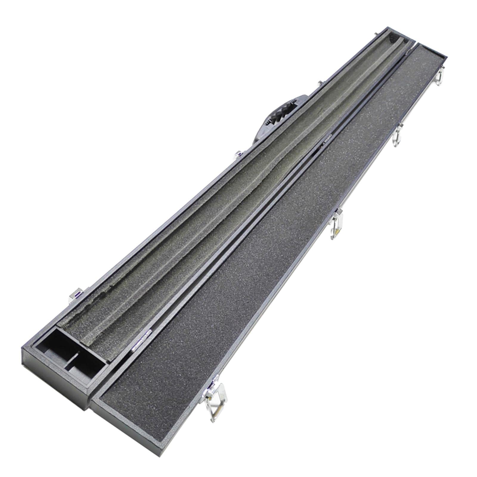 Storage Boxes: 3/4 Jointed 121cm Billiards Snooker Pool Cue PU Leather Hard Case Carrying Box Organizing