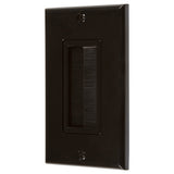 Wall Plates & Covers: Brush Wall Plate Wires Cable Access Strap Management Socket Mount Port HDMI