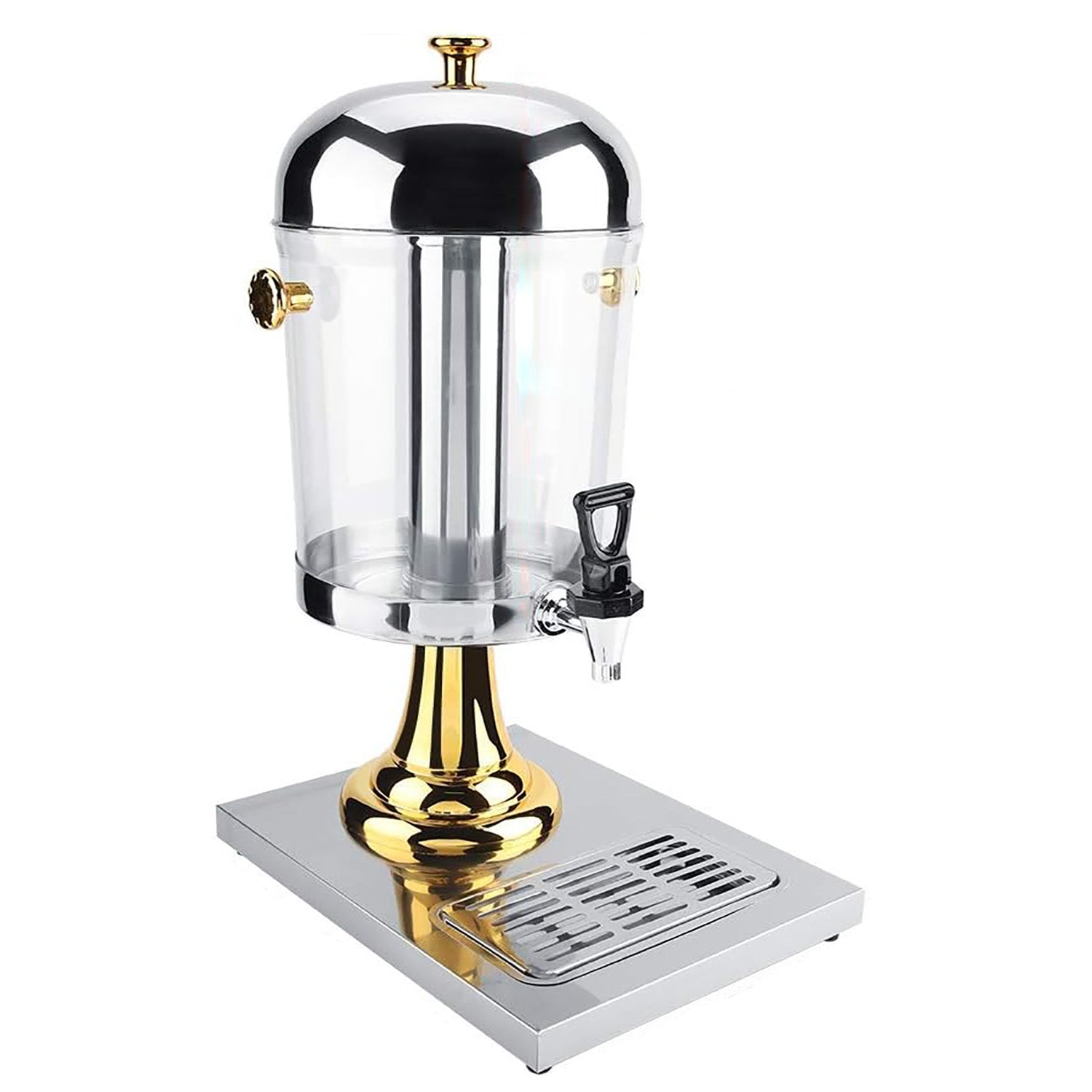 Water Dispensers: 8L Commercial Restaurant Buffet Beverage Juice Beverage Dispenser Drink Container Gold