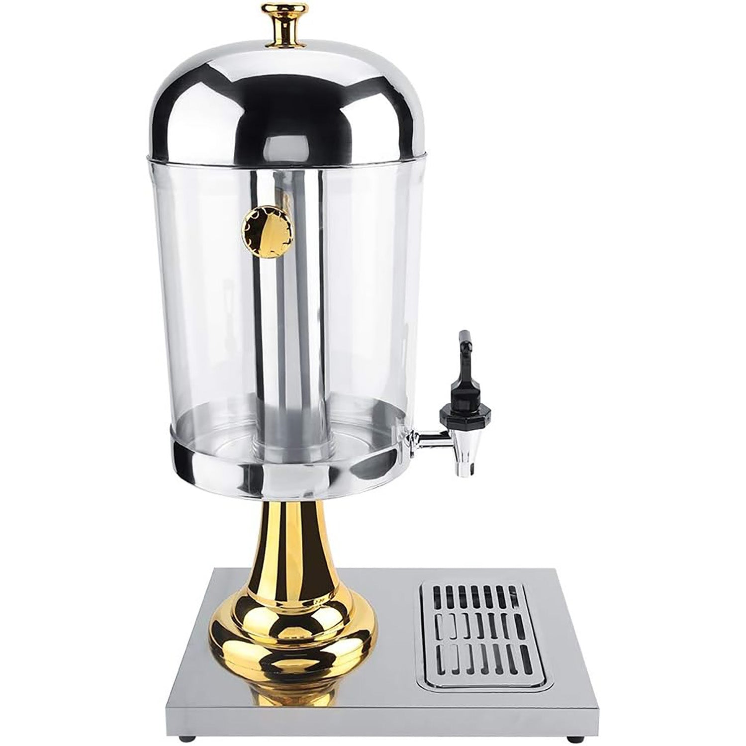 Water Dispensers: 8L Commercial Restaurant Buffet Beverage Juice Beverage Dispenser Drink Container Gold