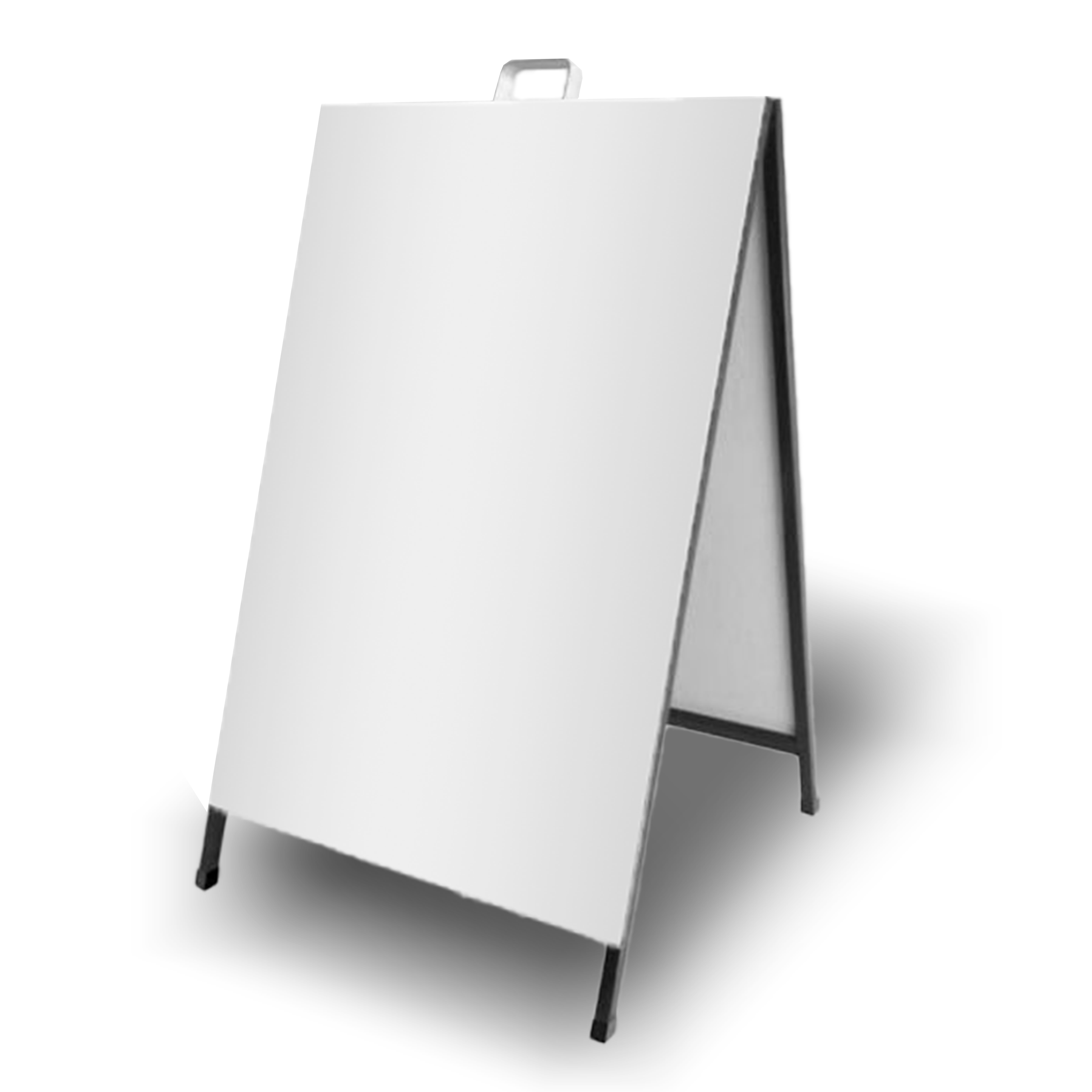Retail: Black Powder Coated Steel A-Board Sign 60X90cm