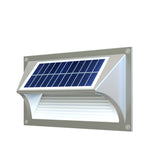 Fountain & Ponds Accessories: Solar Step Light  Warm White with Silver Case
