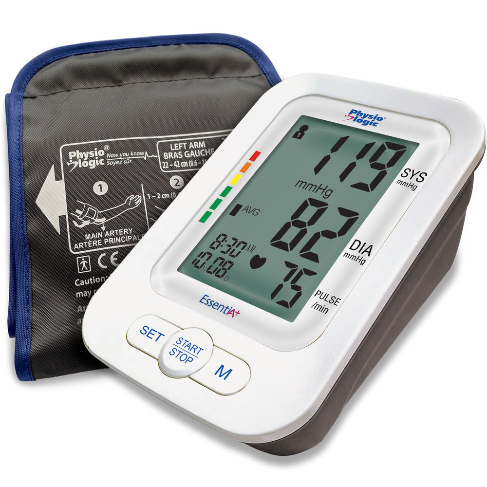 Monitoring & Testing: Blood Pressure Monitor With universal Arm Cuff