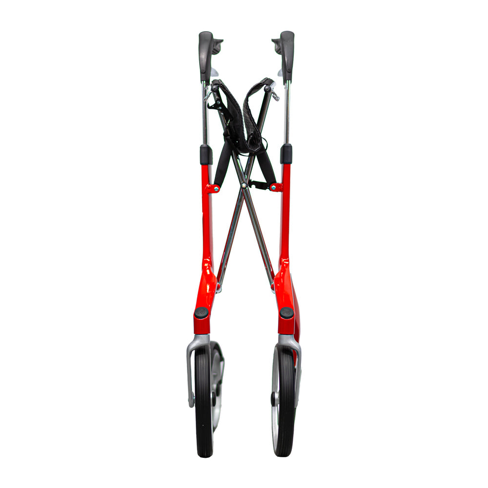Bikes & Scooters: Let's Fly Mobility Rollator Wheelie Walker - Red