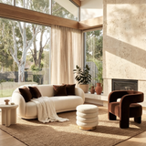 Arm Chairs & Recliners: Interior Ave - Portia Velvet Arm Chair - Espresso