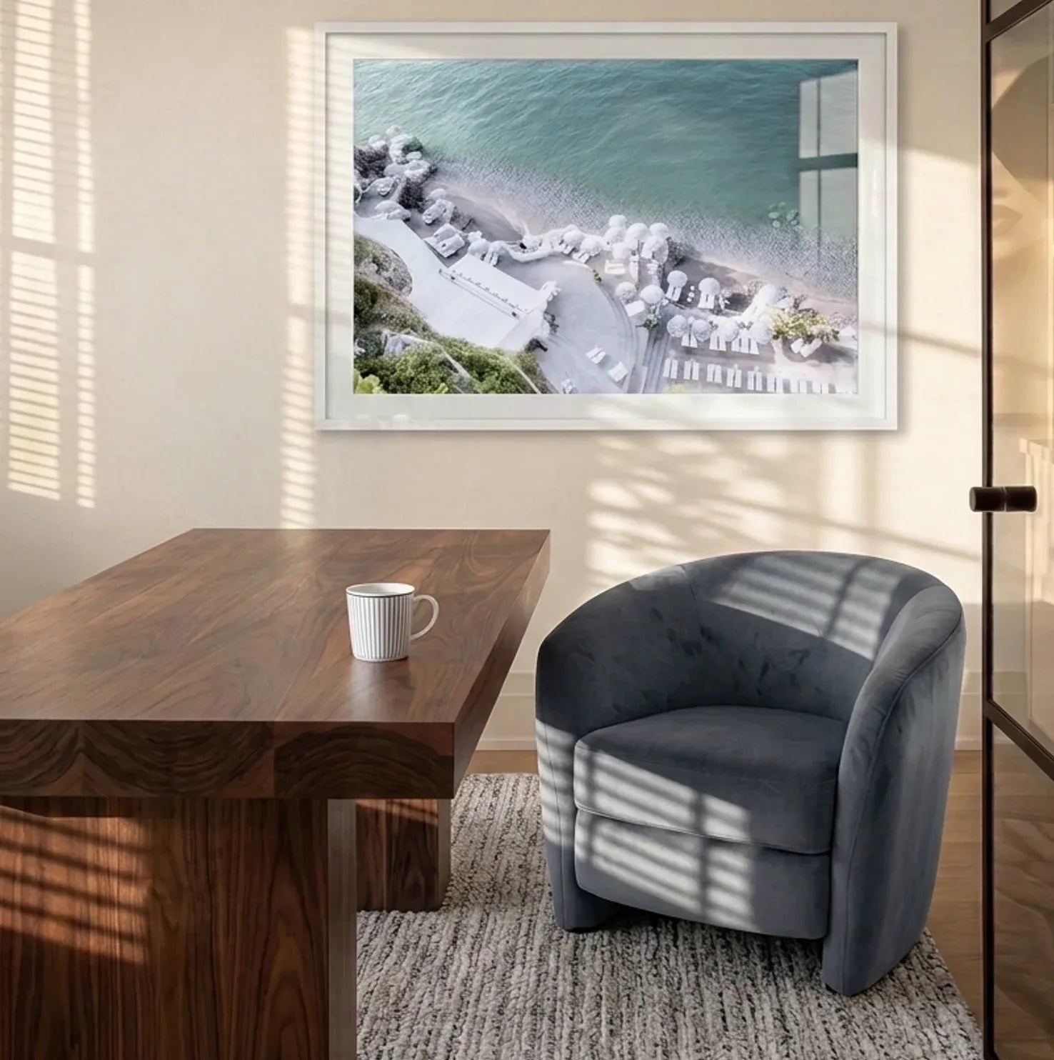 Interior Ave - Marlowe Accent Chair - Ocean