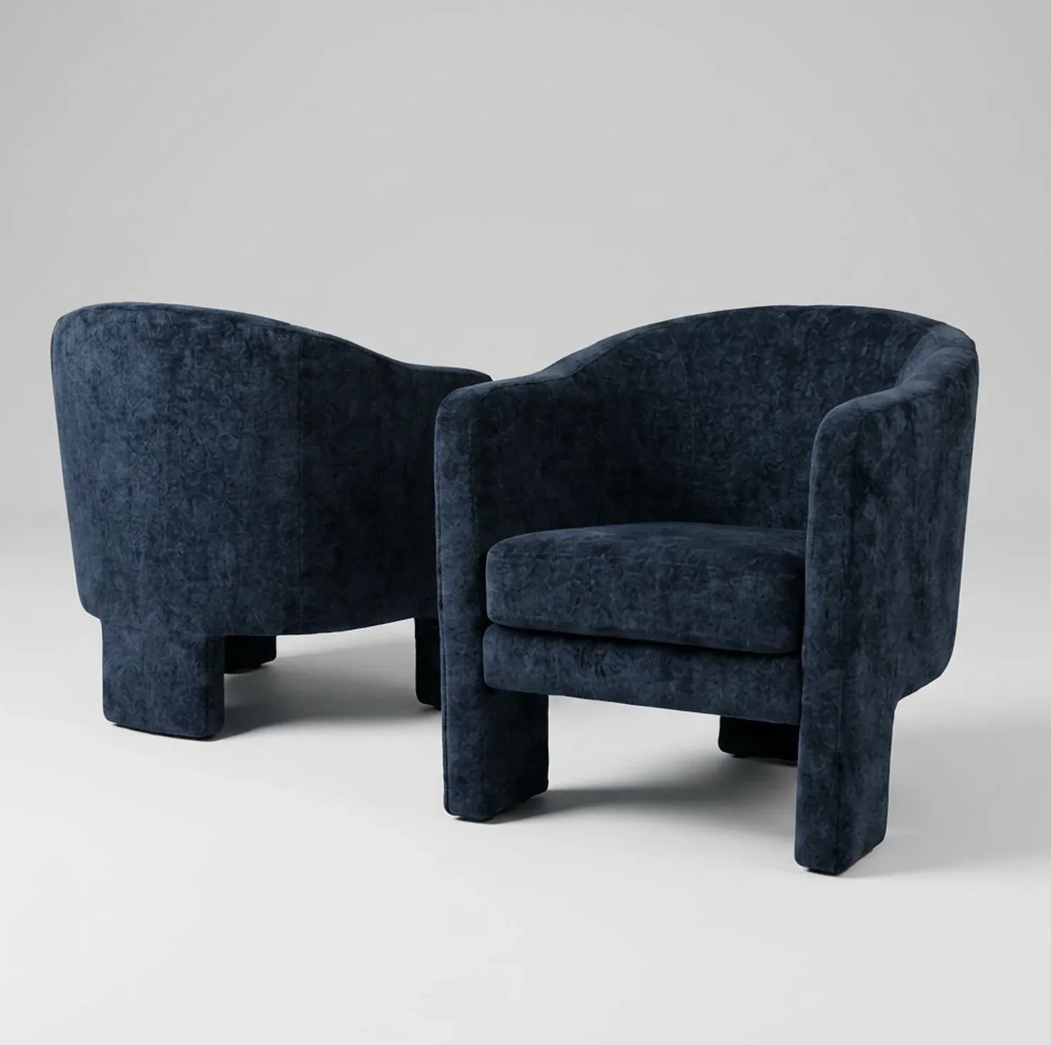 Interior Ave - Memphis Accent Chair - Midnight Blue