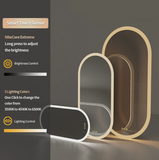 Mirrors: Interior Ave - 50 x 100cm Oval Frameless LED Bathroom Mirror