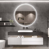 Mirrors: Interior Ave - 60cm Round Frameless LED Bathroom Mirror