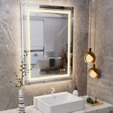 Mirrors: Interior Ave - 60 x 80cm Rectangle Frameless LED Bathroom Mirror