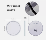 Mirrors: Interior Ave - 90cm Round Frameless LED Bathroom Mirror