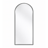 Interior Ave - Halo Arched Floor Length Mirror – Black | Signature Series