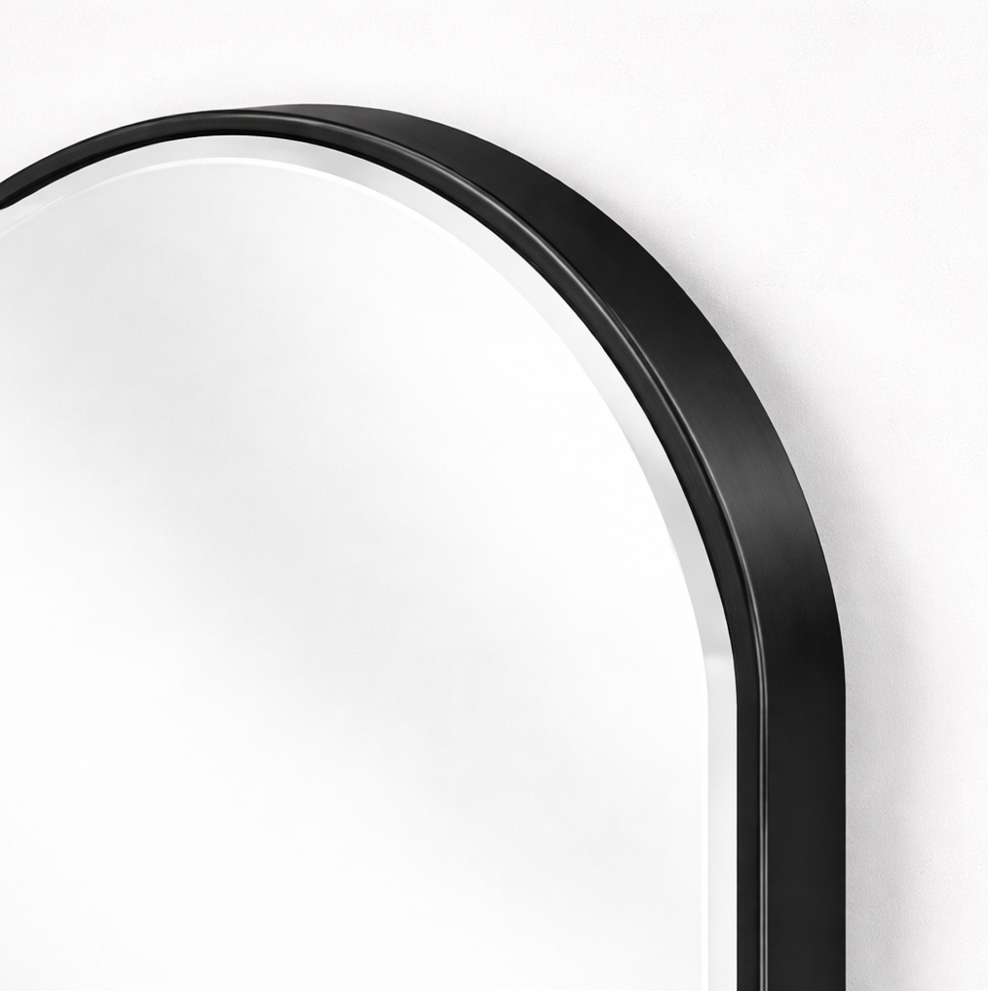 Interior Ave - Halo Arched Floor Length Mirror – Black | Signature Series